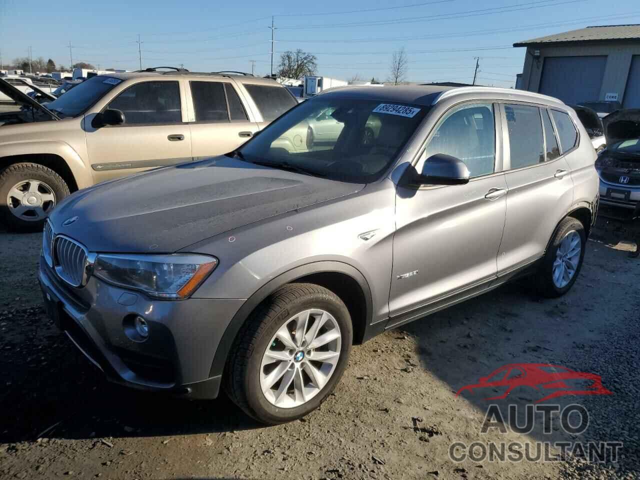 BMW X3 2016 - 5UXWX9C53G0D67567