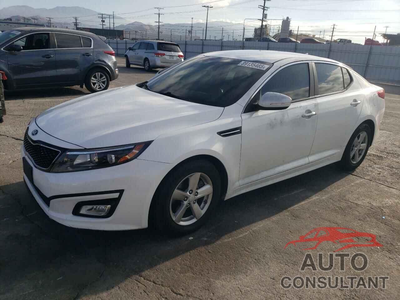 KIA OPTIMA 2015 - KNAGM4A71F5644525