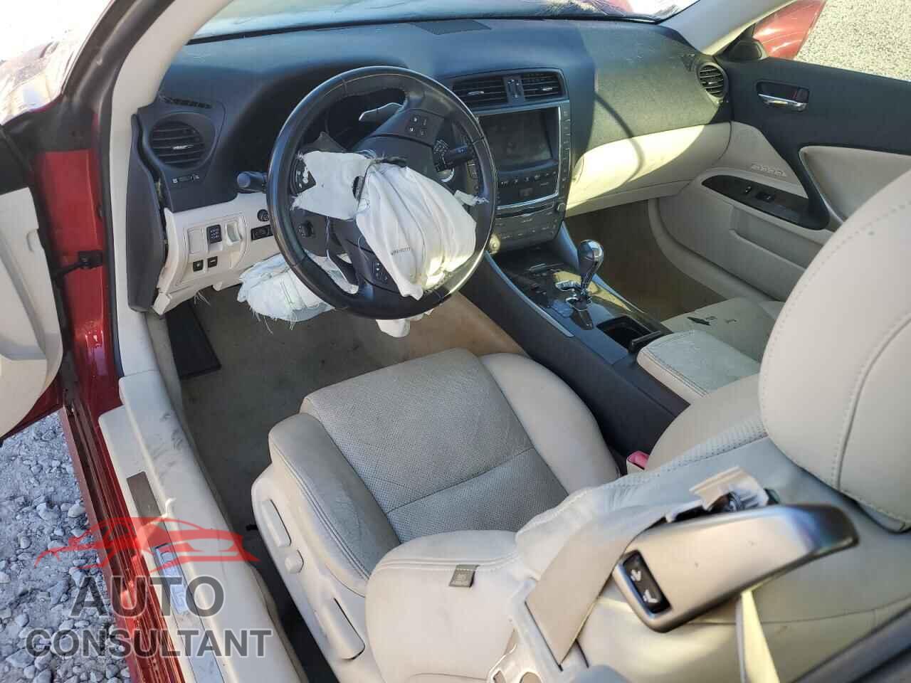LEXUS IS 2010 - JTHFF2C29A2514595