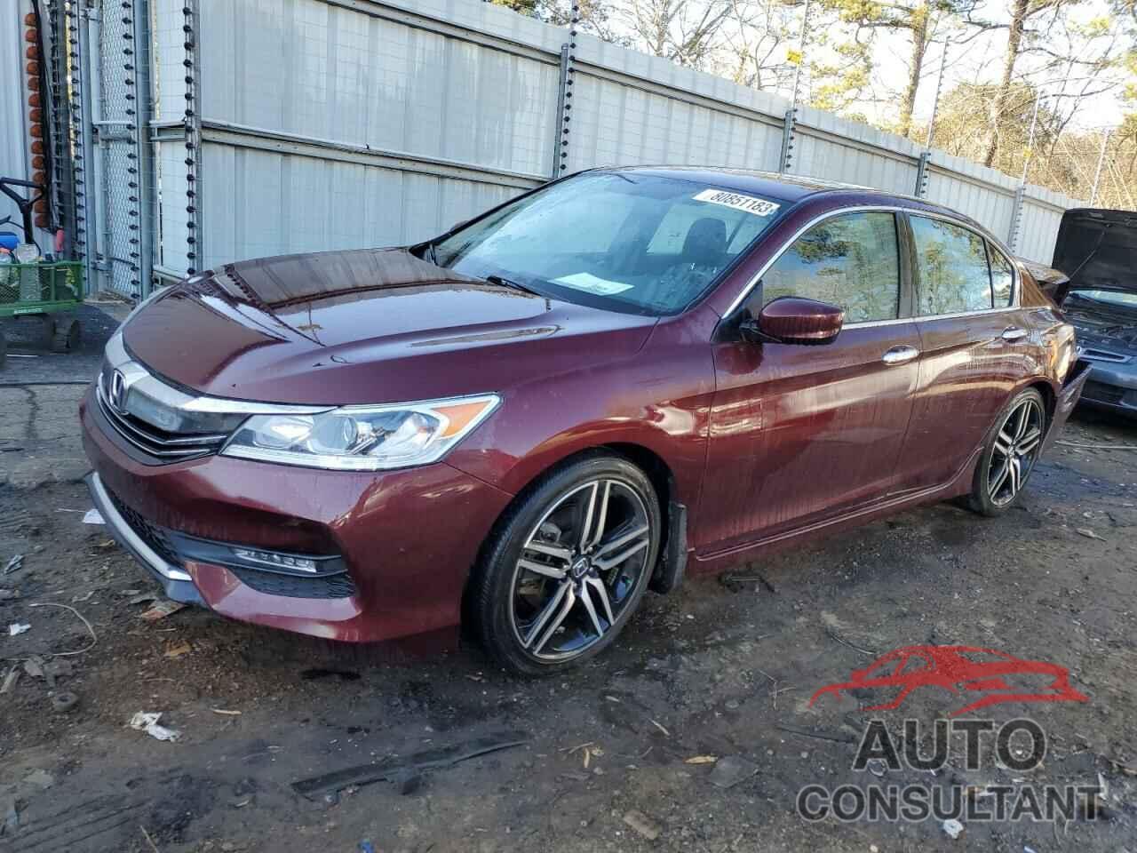 HONDA ACCORD 2016 - 1HGCR2F54GA212326