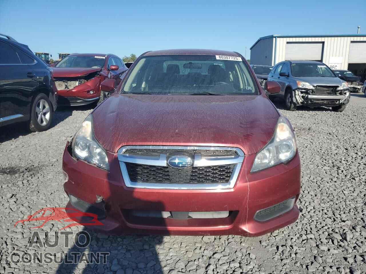 SUBARU LEGACY 2013 - 4S3BMBB66D3049234