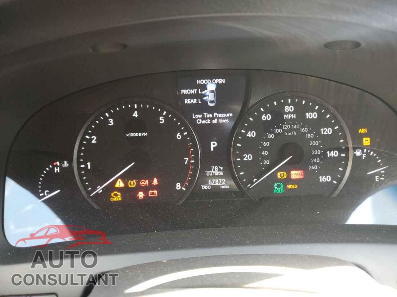 LEXUS LS460 2014 - JTHDL5EF9E5006732