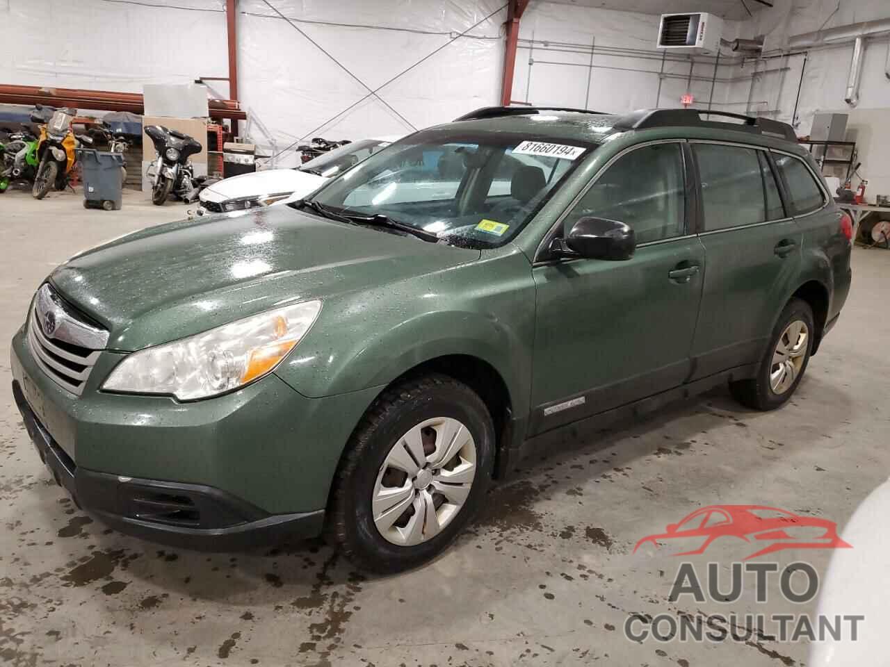 SUBARU OUTBACK 2011 - 4S4BRBAC2B3429706