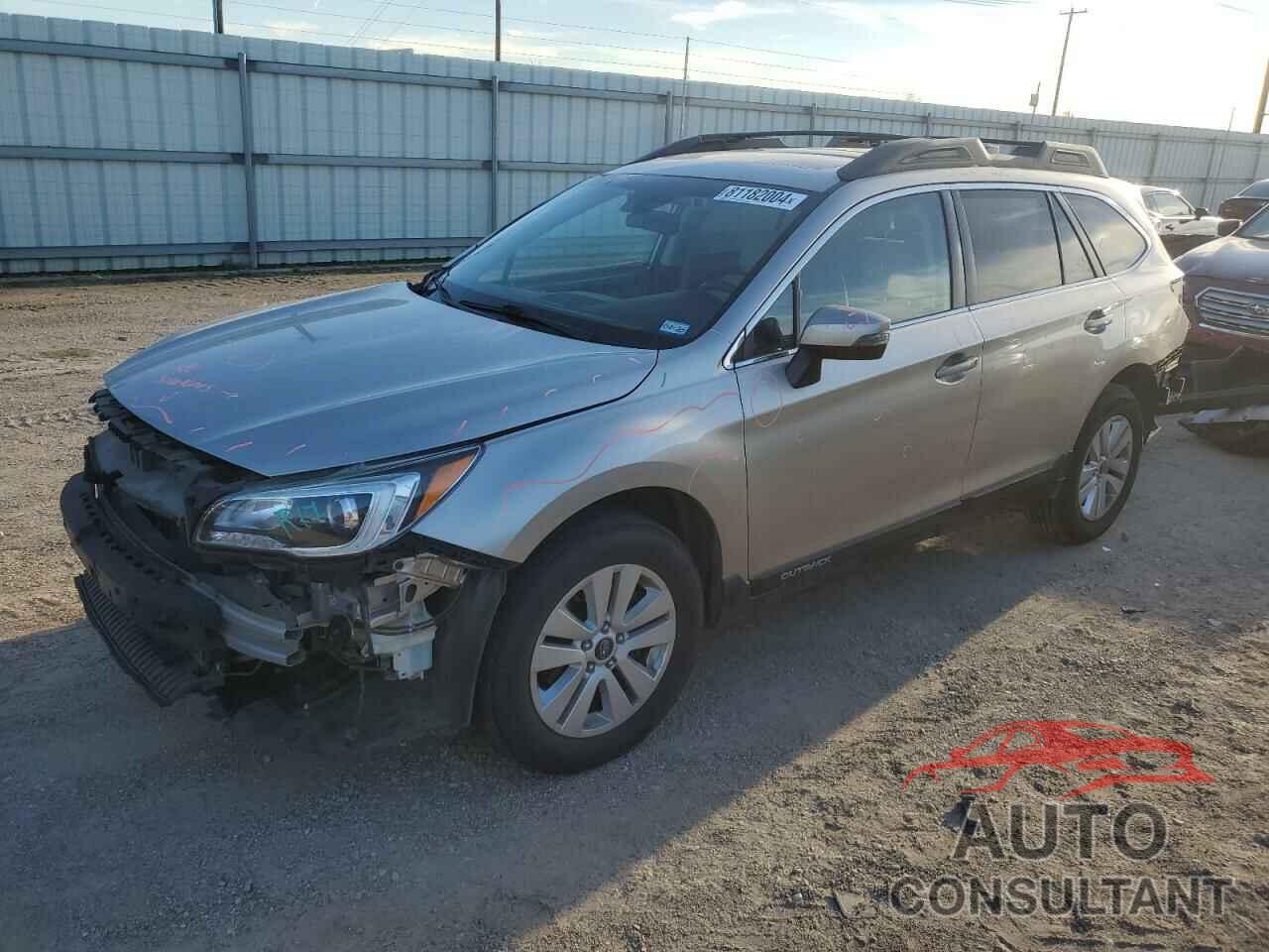 SUBARU OUTBACK 2017 - 4S4BSAHC2H3364255