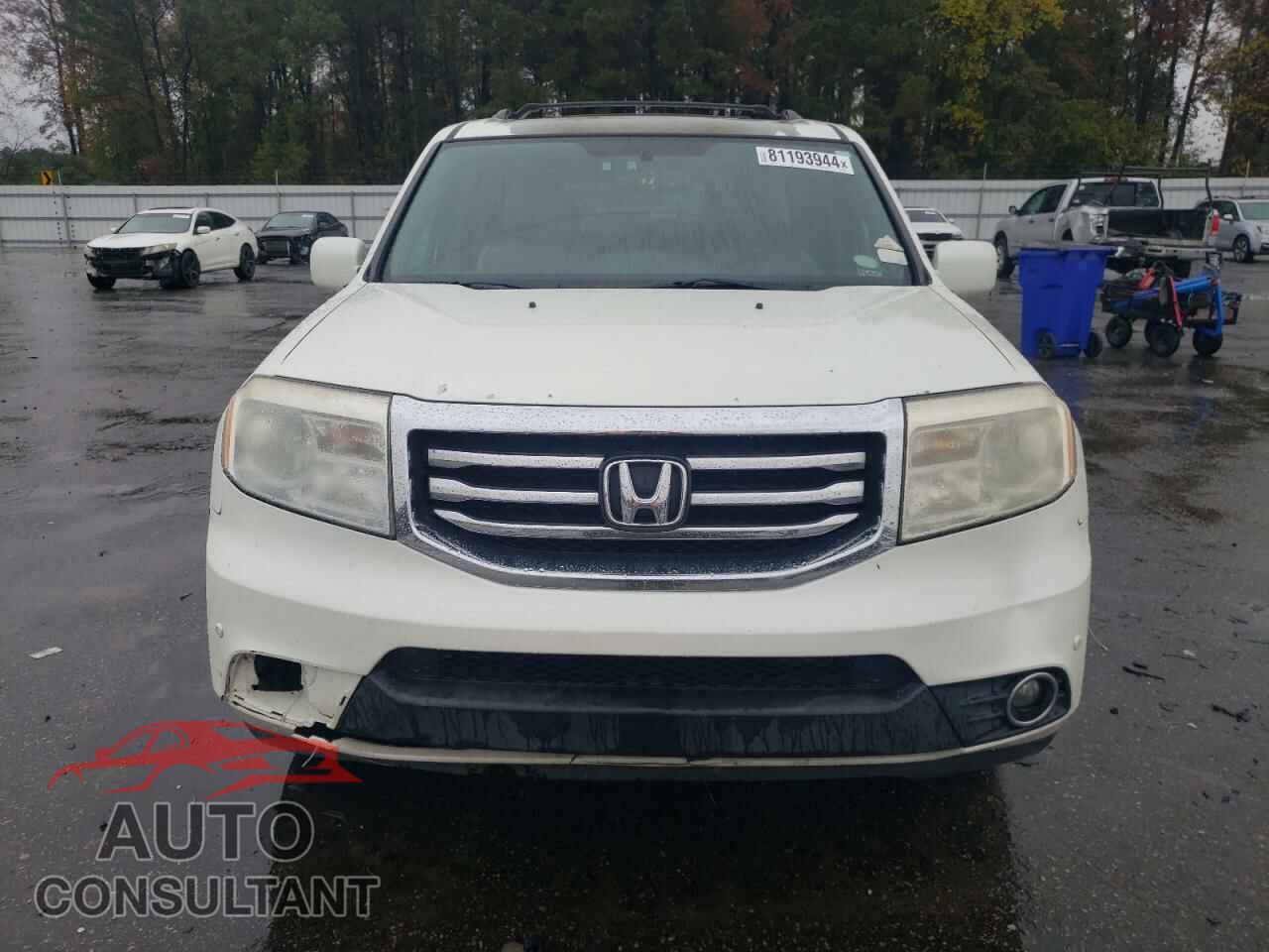 HONDA PILOT 2013 - 5FNYF3H93DB006341