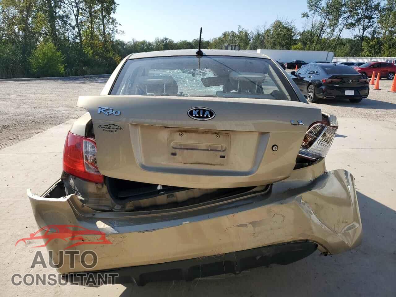 KIA RIO 2011 - KNADH4A37B6729913