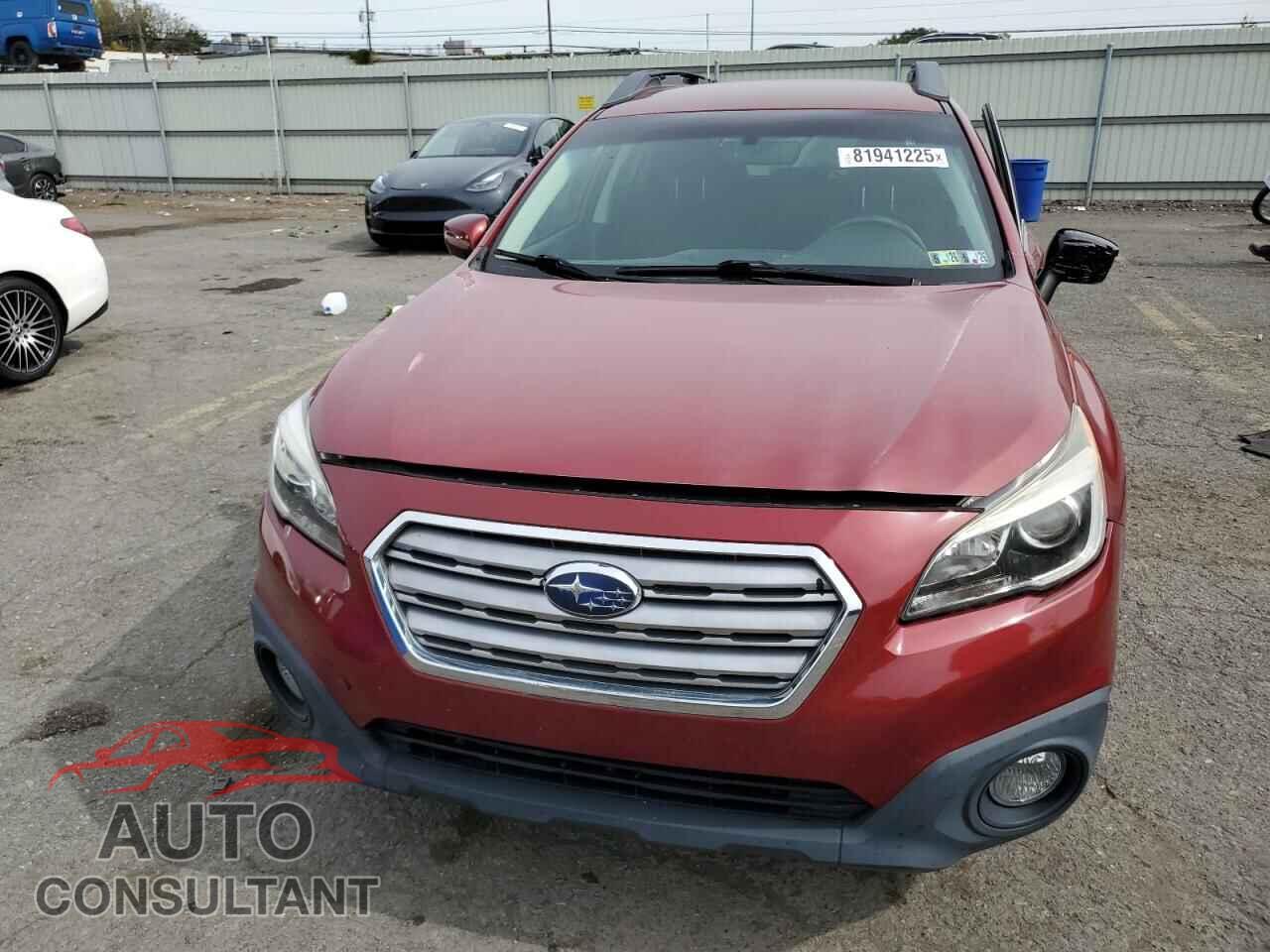 SUBARU OUTBACK 2017 - 4S4BSACC3H3350582