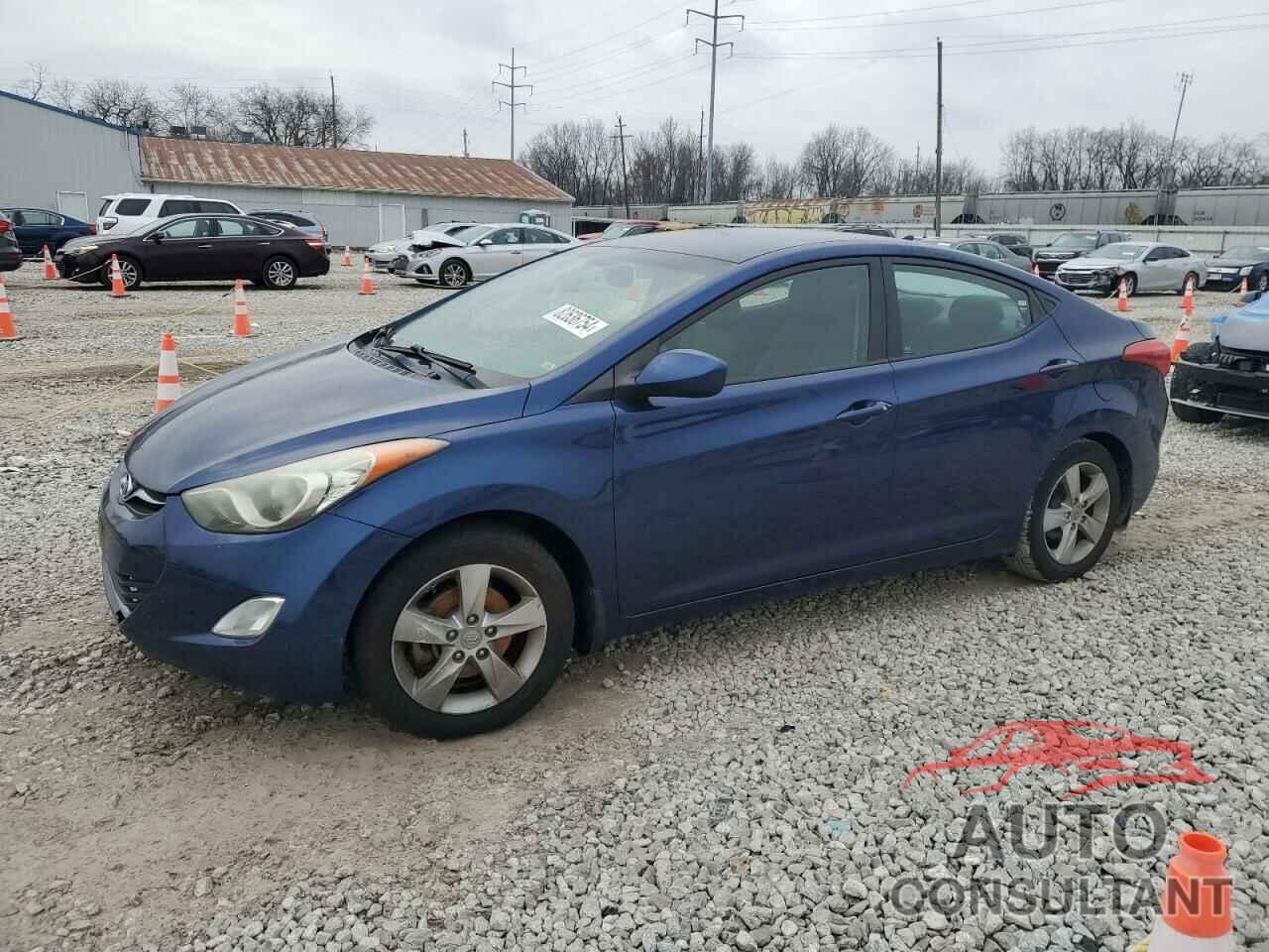 HYUNDAI ELANTRA 2013 - KMHDH4AE9DU733069