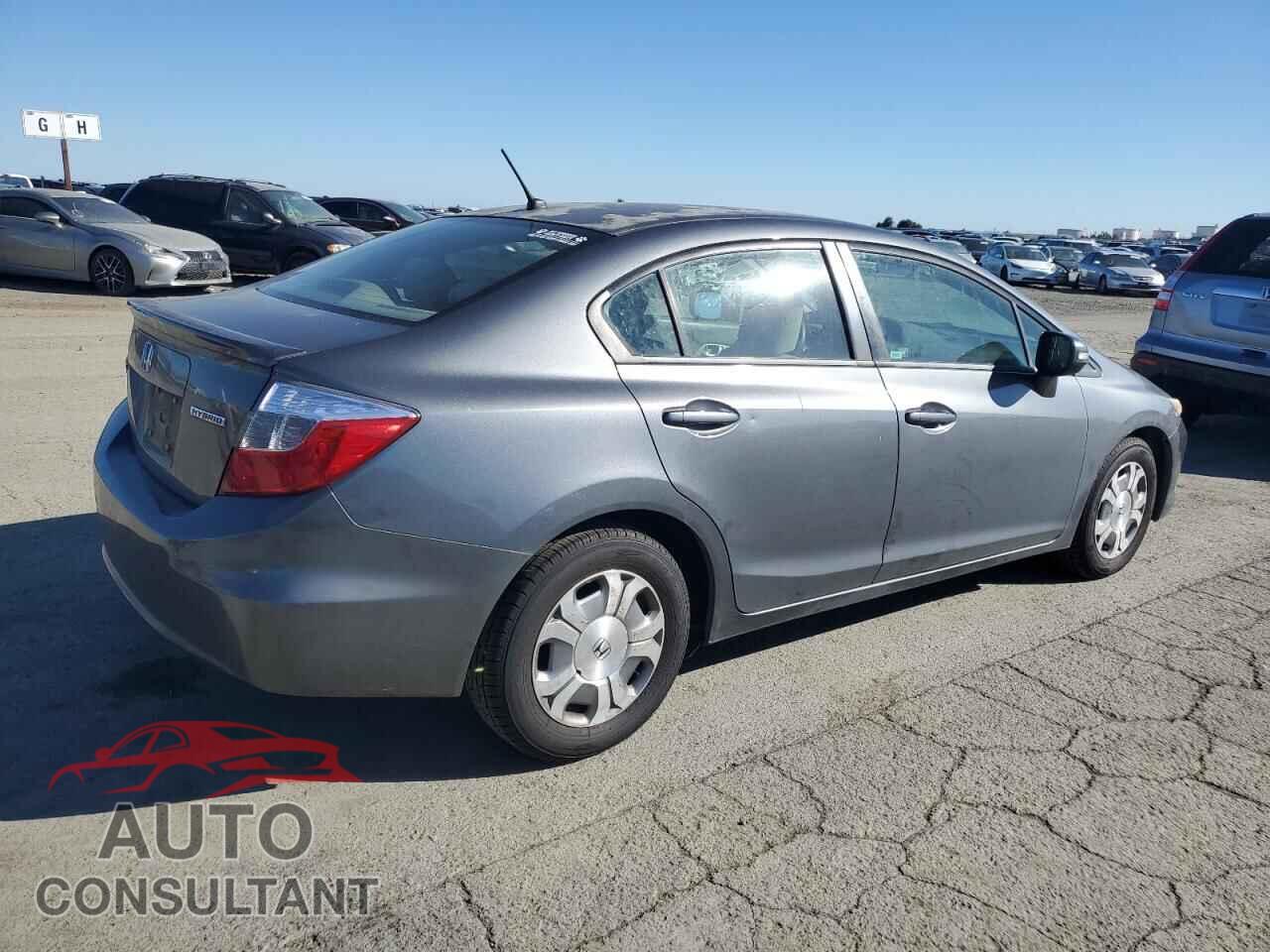HONDA CIVIC 2012 - JHMFB4F29CS004768