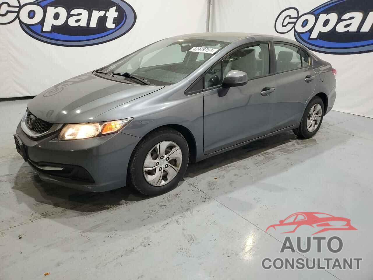HONDA CIVIC 2013 - 19XFB2F54DE247618