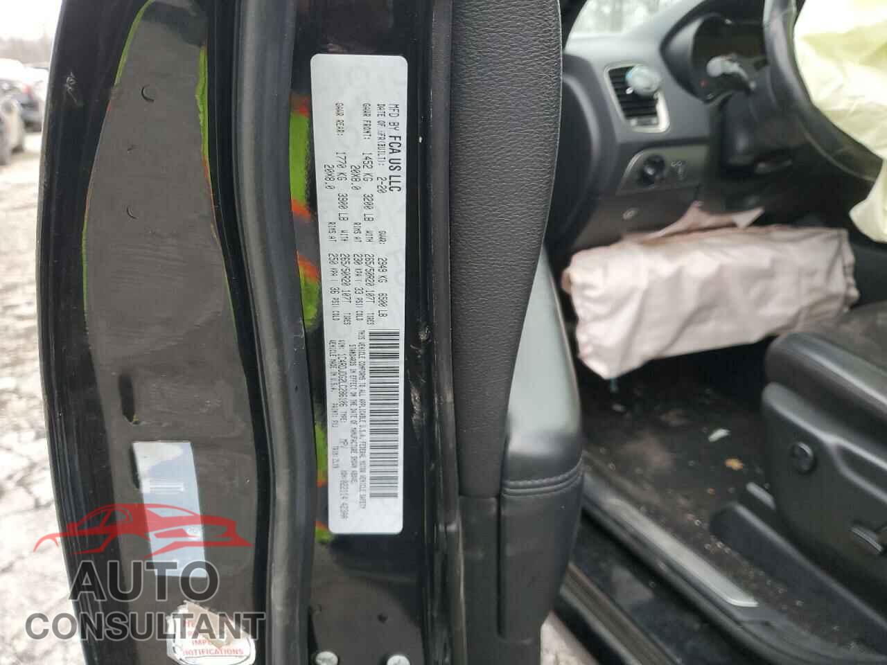 DODGE DURANGO 2020 - 1C4RDJDG2LC286106