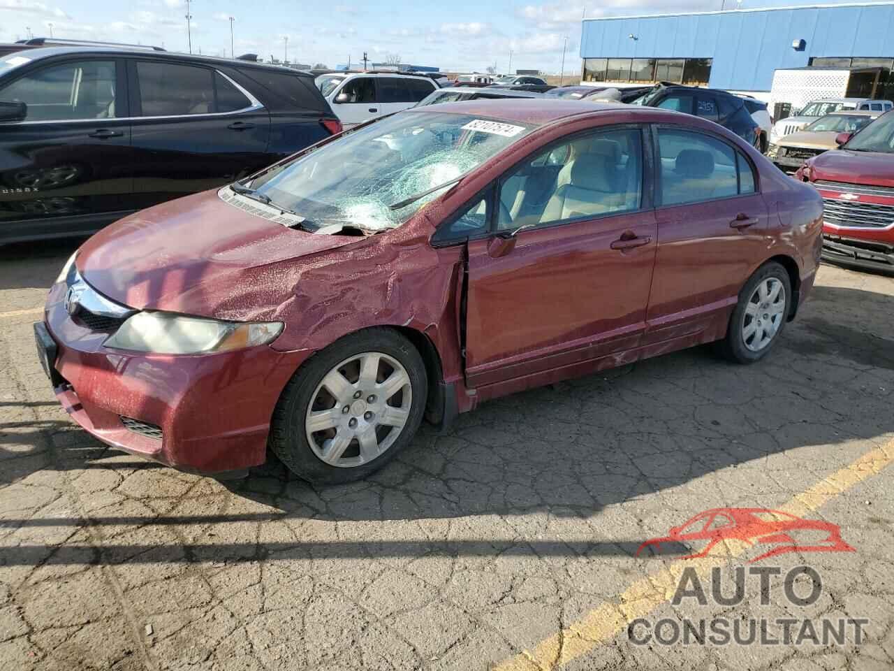 HONDA CIVIC 2009 - 2HGFA16599H348521