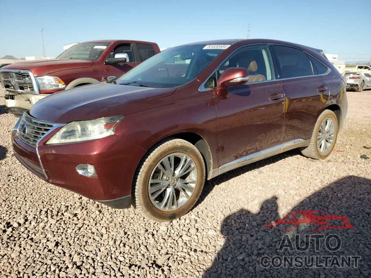 LEXUS RX450 2013 - JTJZB1BA0D2409314