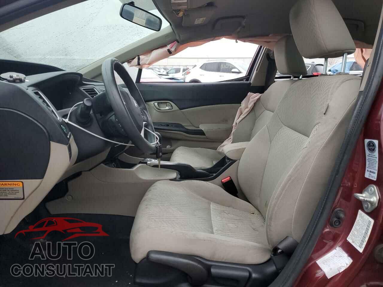 HONDA CIVIC 2014 - 2HGFB2F59EH537604