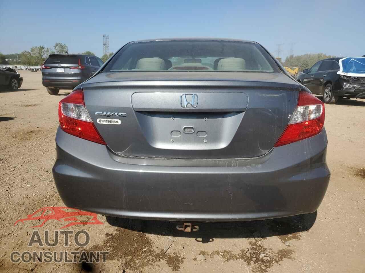 HONDA CIVIC 2012 - 19XFB2F80CE089724