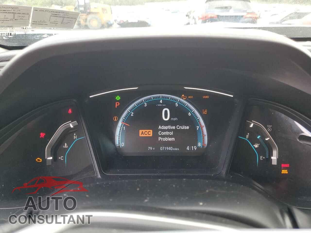 HONDA CIVIC 2019 - 2HGFC2F68KH550118