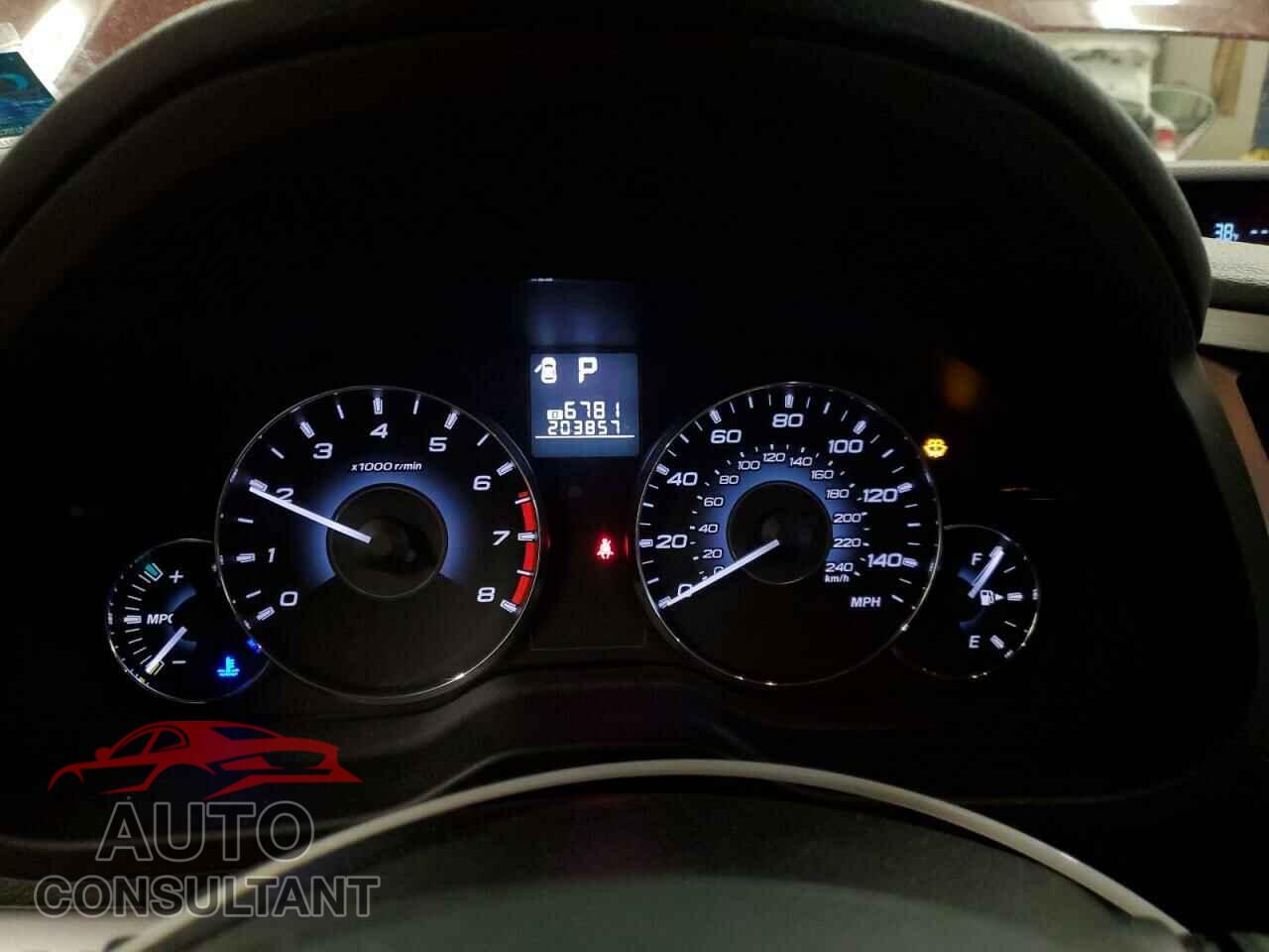 SUBARU LEGACY 2012 - 4S3BMBB67C3033221