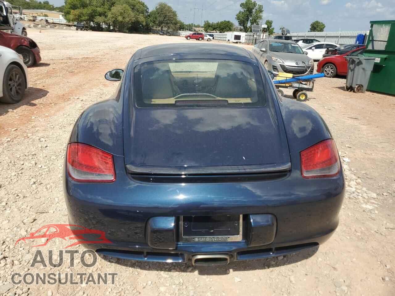 PORSCHE CAYMAN 2011 - WP0AA2A86BU761158