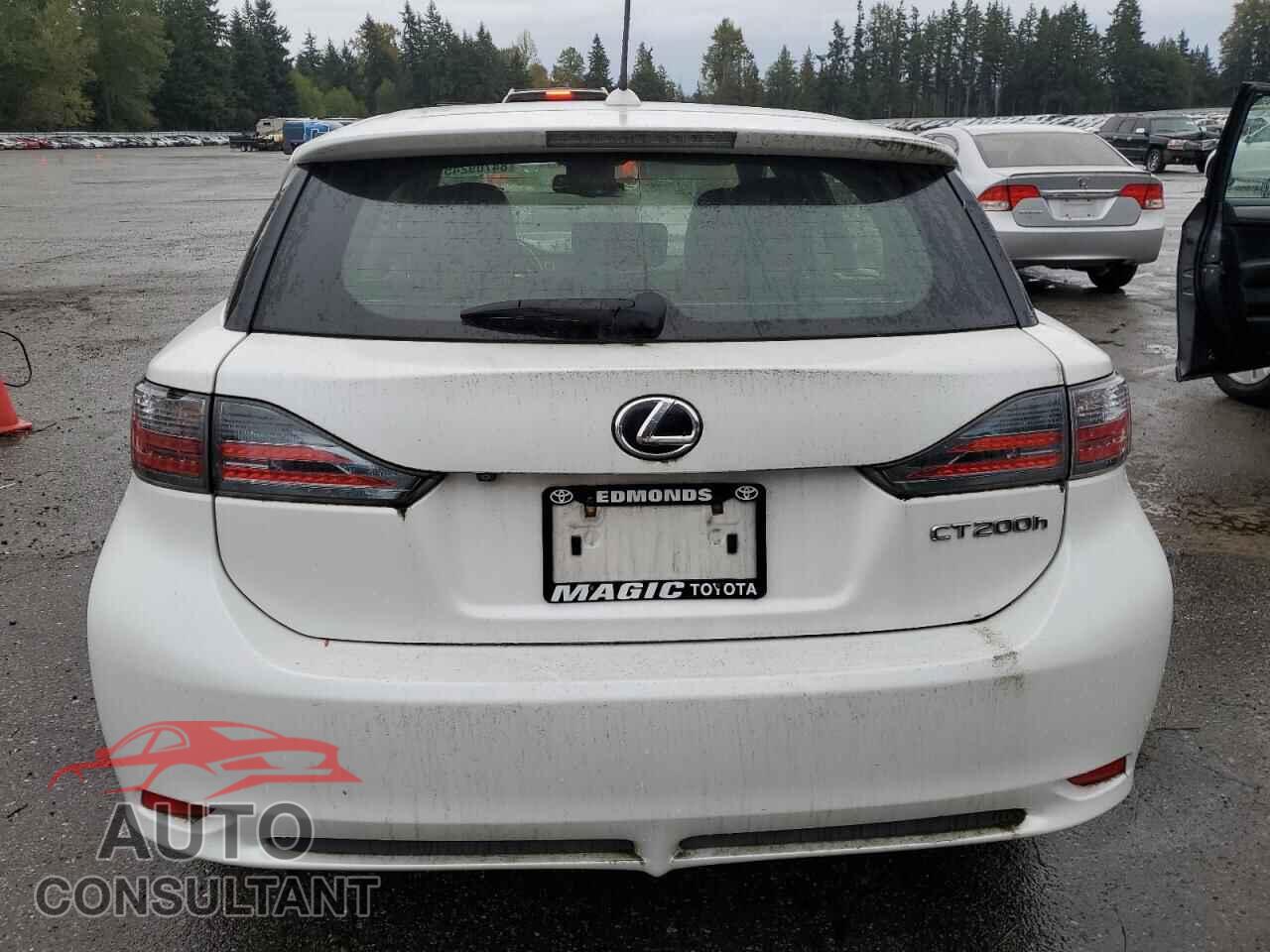 LEXUS CT 200 2012 - JTHKD5BH4C2070007