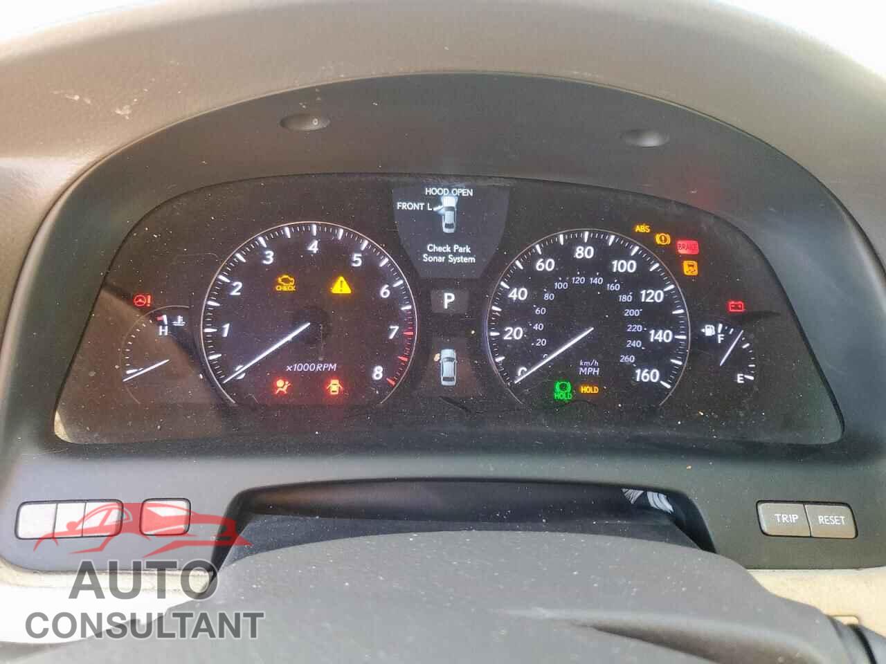 LEXUS LS460 2012 - JTHBL5EF3C5109374