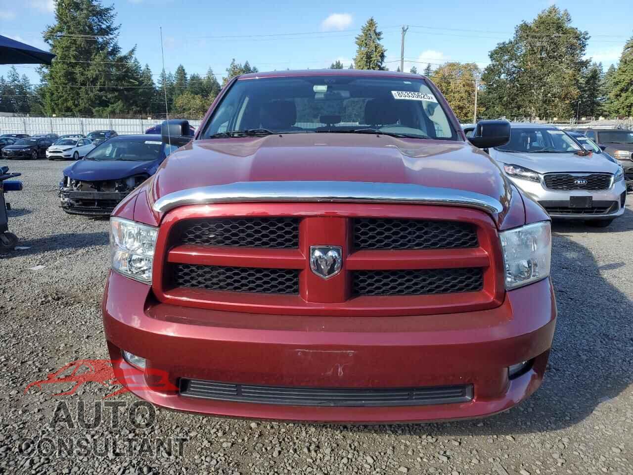 DODGE RAM 1500 2012 - 1C6RD7FTXCS335563