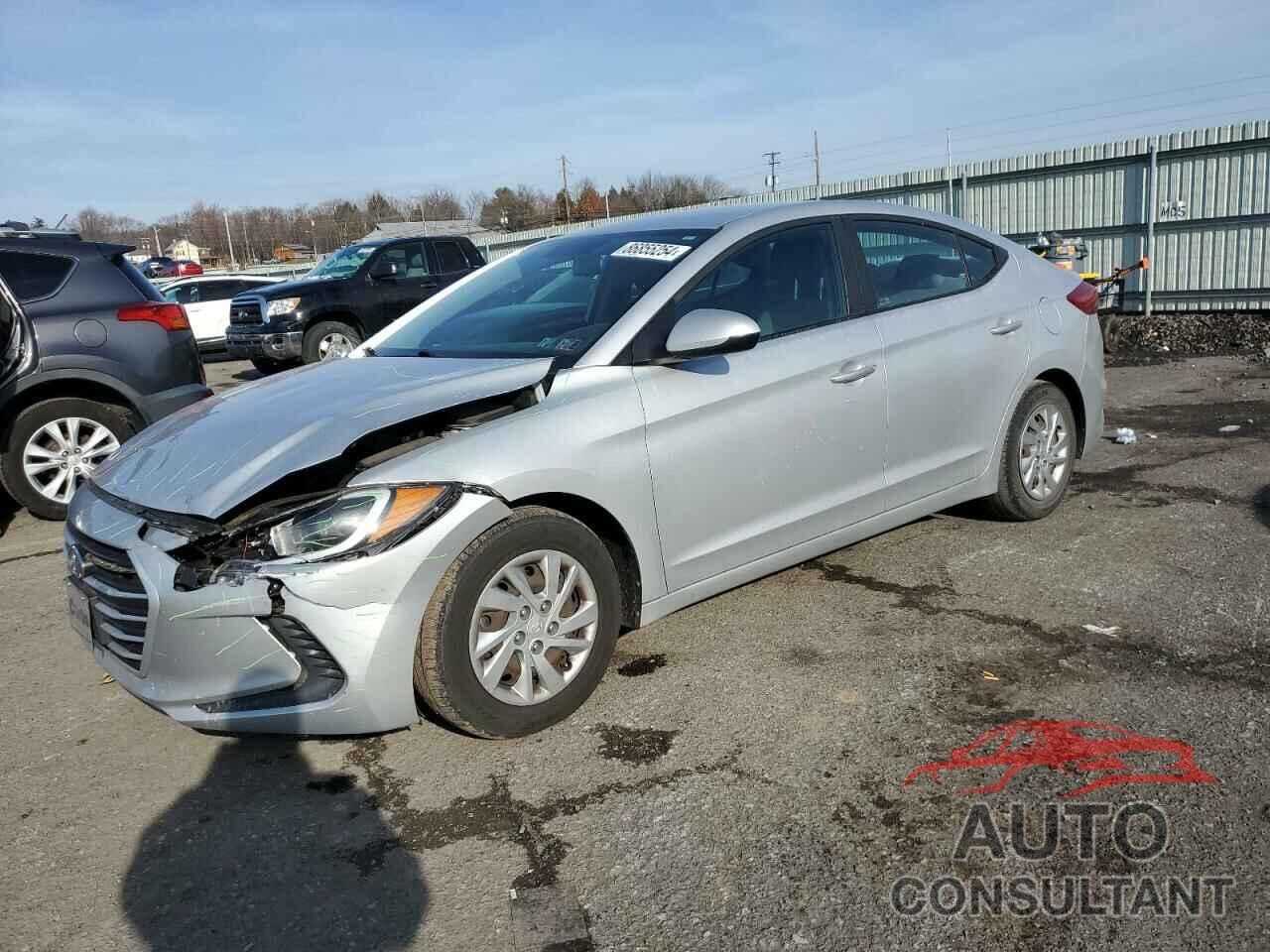 HYUNDAI ELANTRA 2017 - KMHD74LF9HU361120