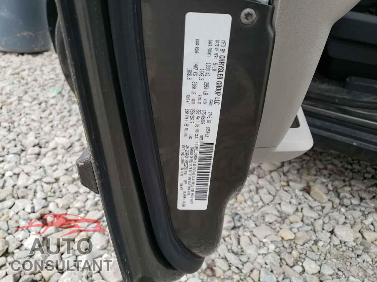 DODGE CARAVAN 2010 - 2D4RN3D18AR332758