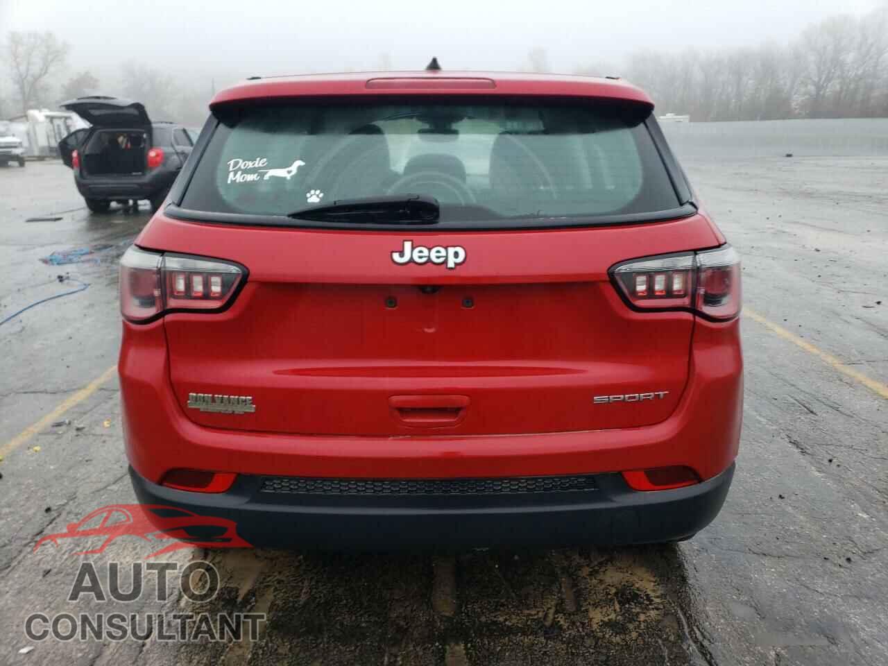 JEEP COMPASS 2017 - 3C4NJCAB7HT668302