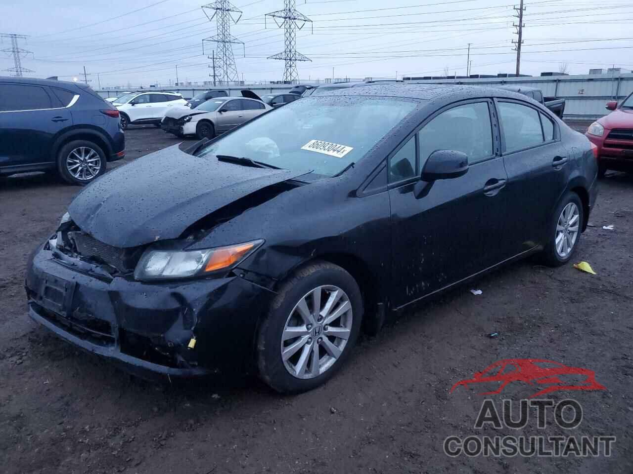 HONDA CIVIC 2012 - 2HGFB2F92CH587566