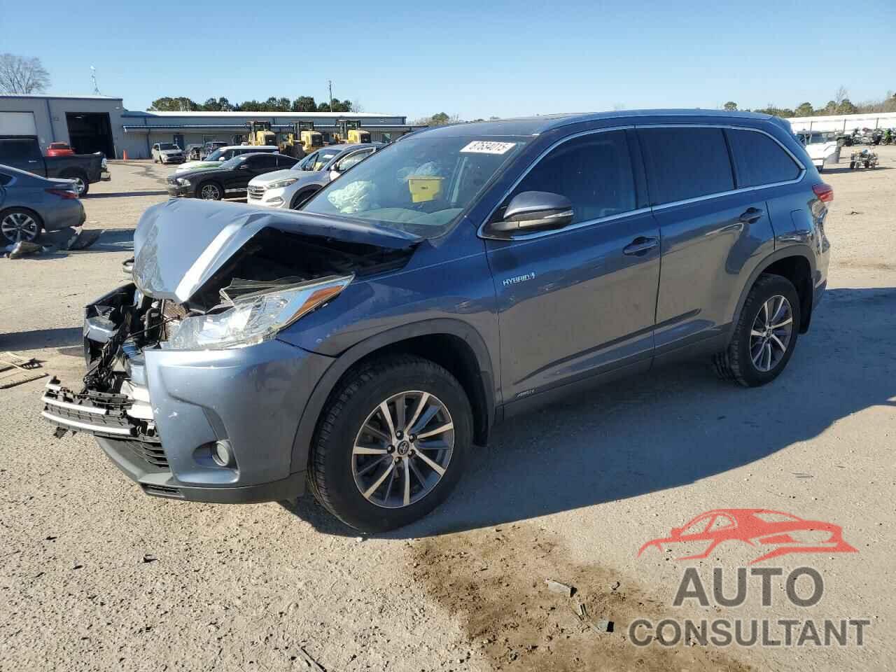 TOYOTA HIGHLANDER 2019 - 5TDJGRFH8KS062957