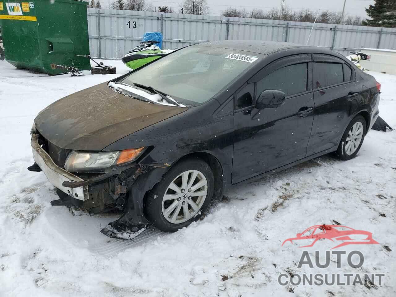 HONDA CIVIC 2012 - 2HGFB2F45CH117925