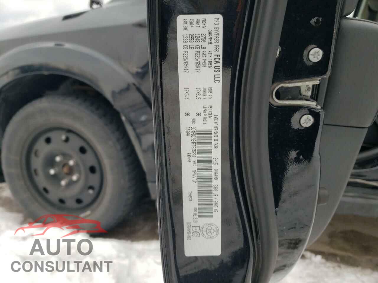 DODGE JOURNEY 2015 - 3C4PDCAB4FT655228