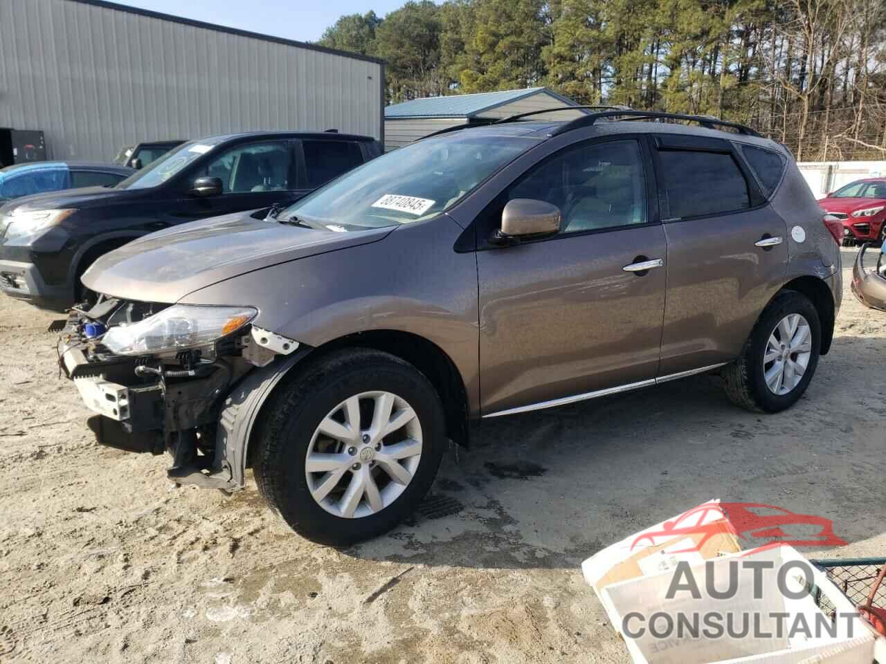 NISSAN MURANO 2012 - JN8AZ1MW0CW234496