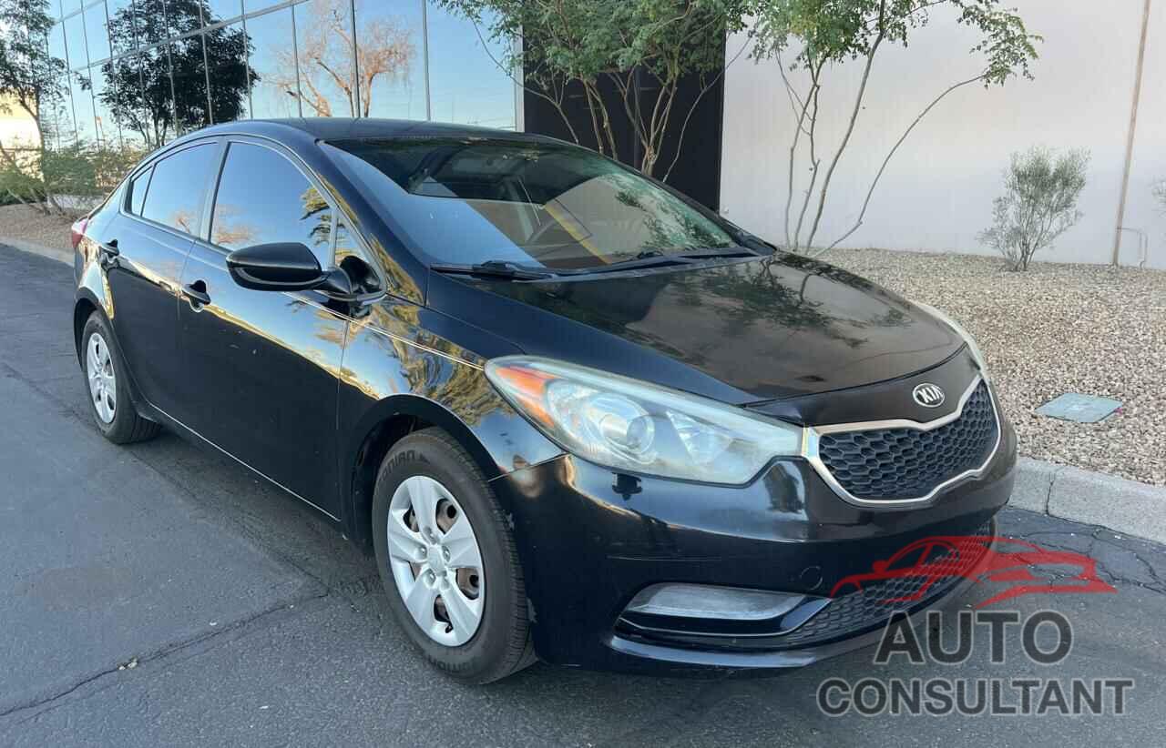 KIA FORTE 2016 - KNAFK4A64G5555297