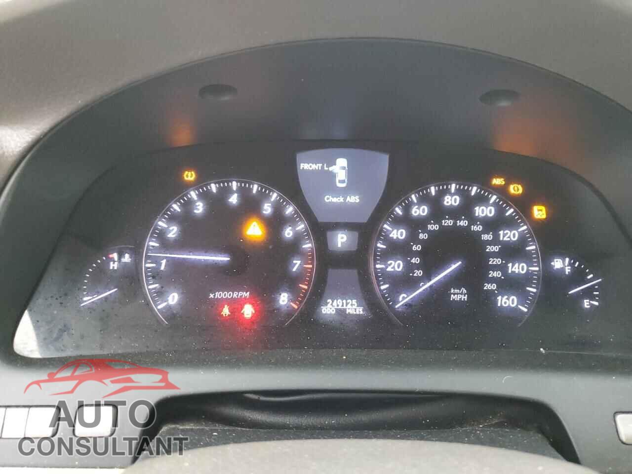LEXUS LS460 2011 - JTHBL5EF5B5102702