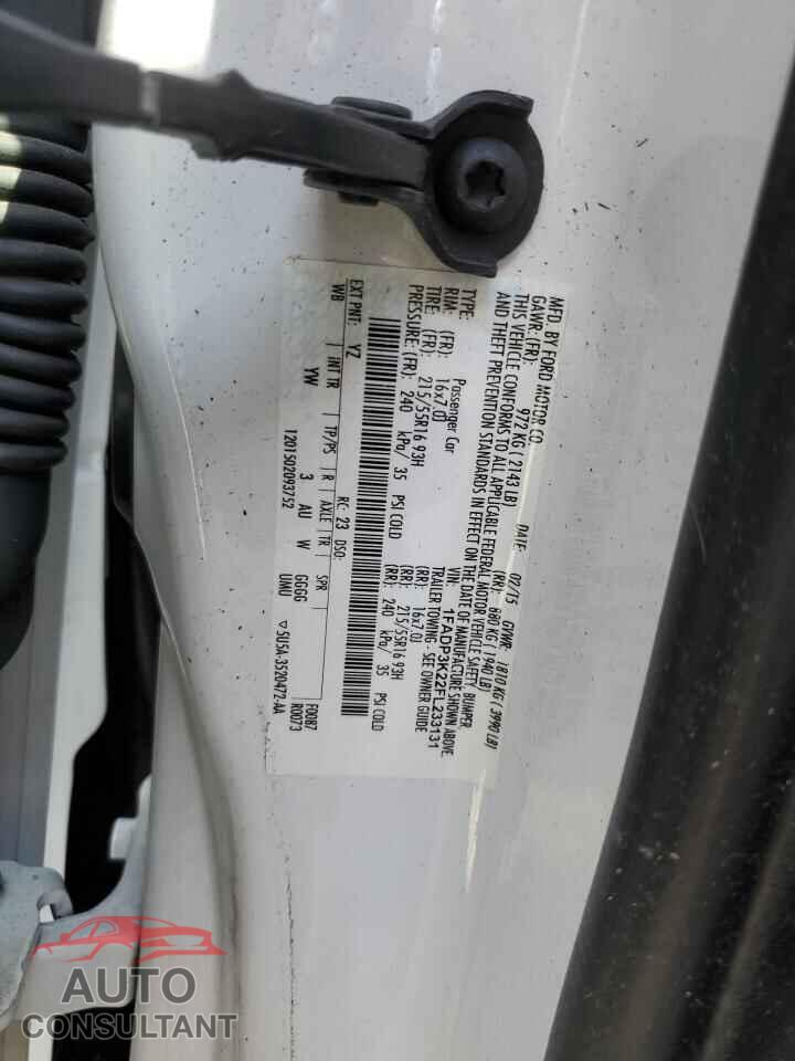 FORD FOCUS 2015 - 1FADP3K22FL233131