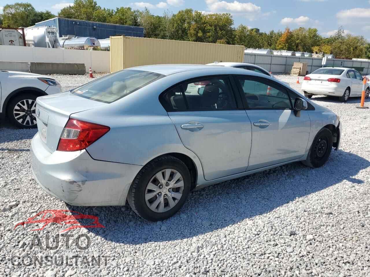 HONDA CIVIC 2012 - 19XFB2F55CE044607