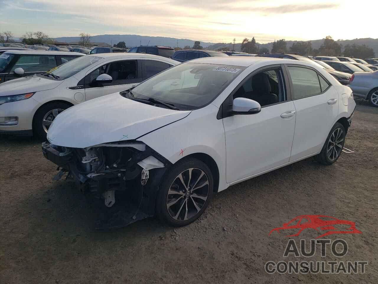 TOYOTA COROLLA 2017 - 5YFBURHE8HP597790