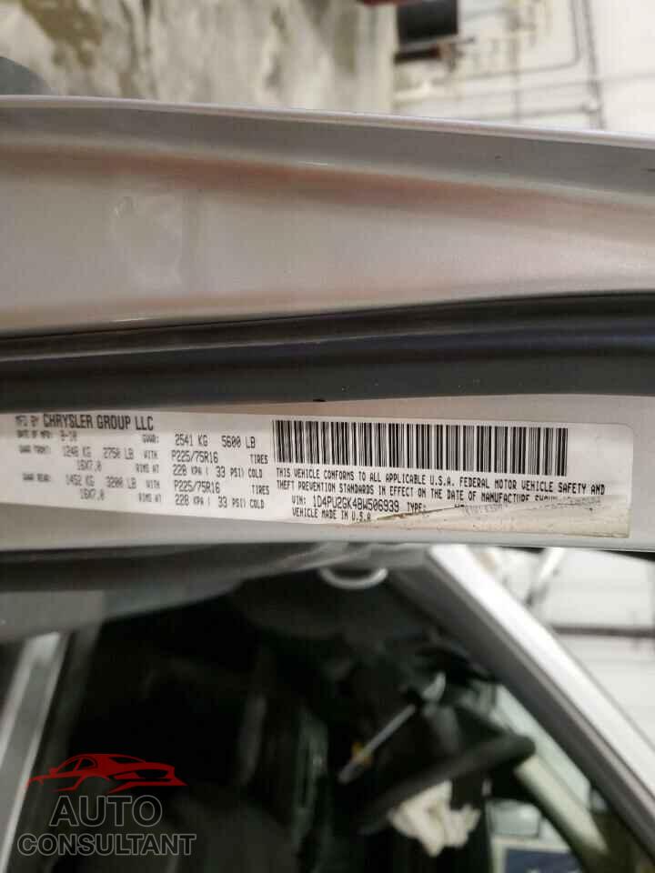 DODGE NITRO 2011 - 1D4PU2GK4BW506939
