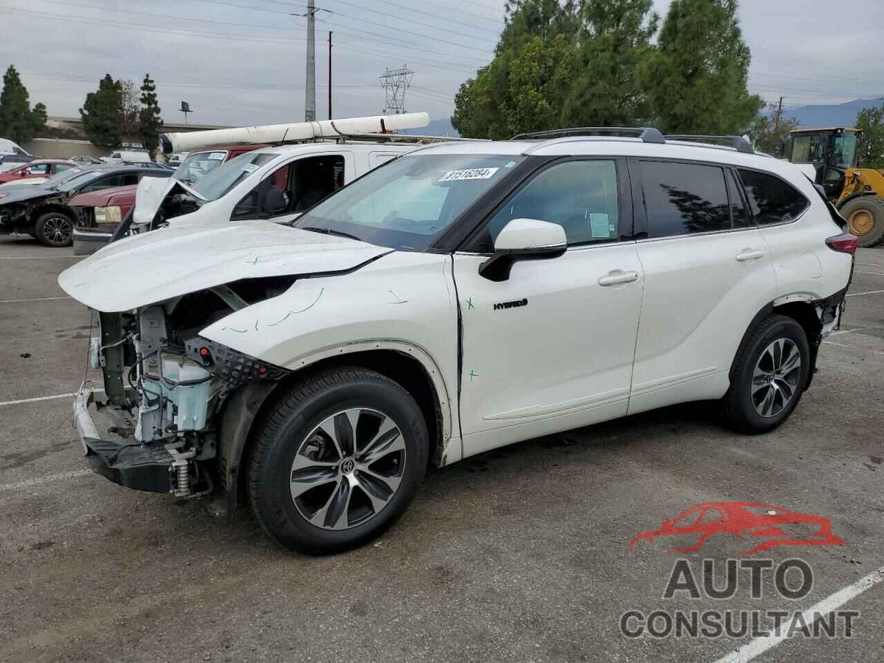 TOYOTA HIGHLANDER 2021 - 5TDHARAH6MS008003