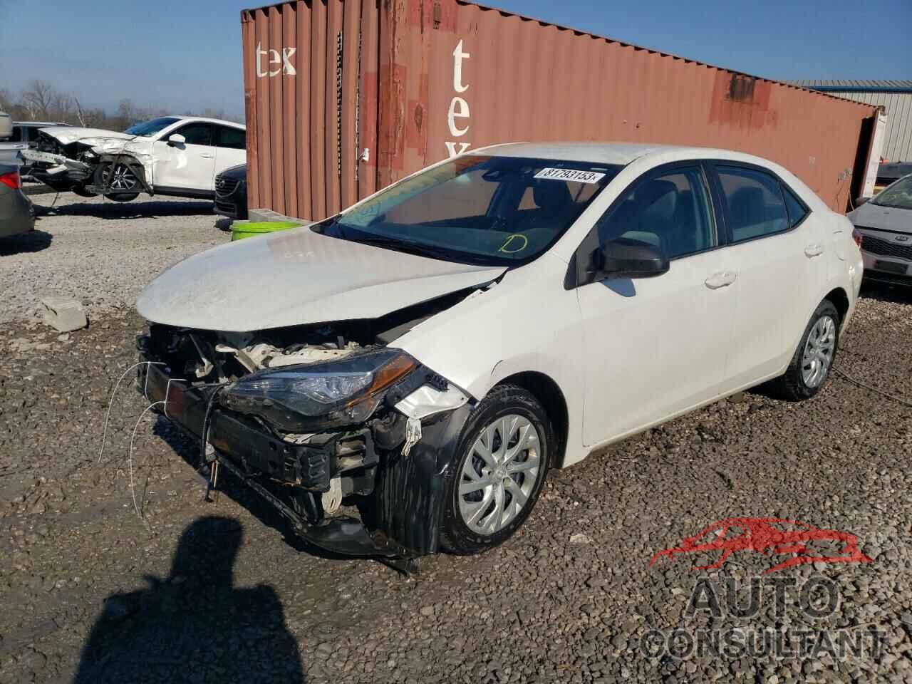 TOYOTA COROLLA 2017 - 5YFBURHE6HP607426