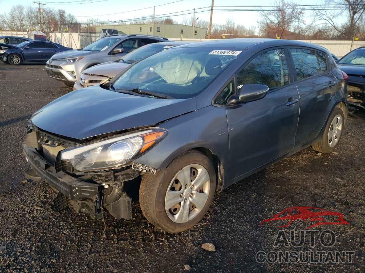 KIA FORTE 2016 - KNAFK5A81G5547956