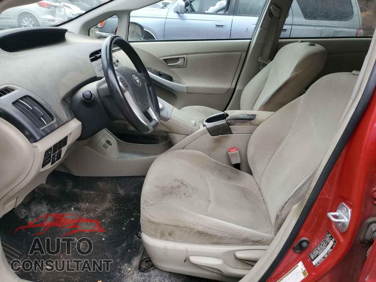 TOYOTA PRIUS 2012 - JTDKN3DU2C0335211