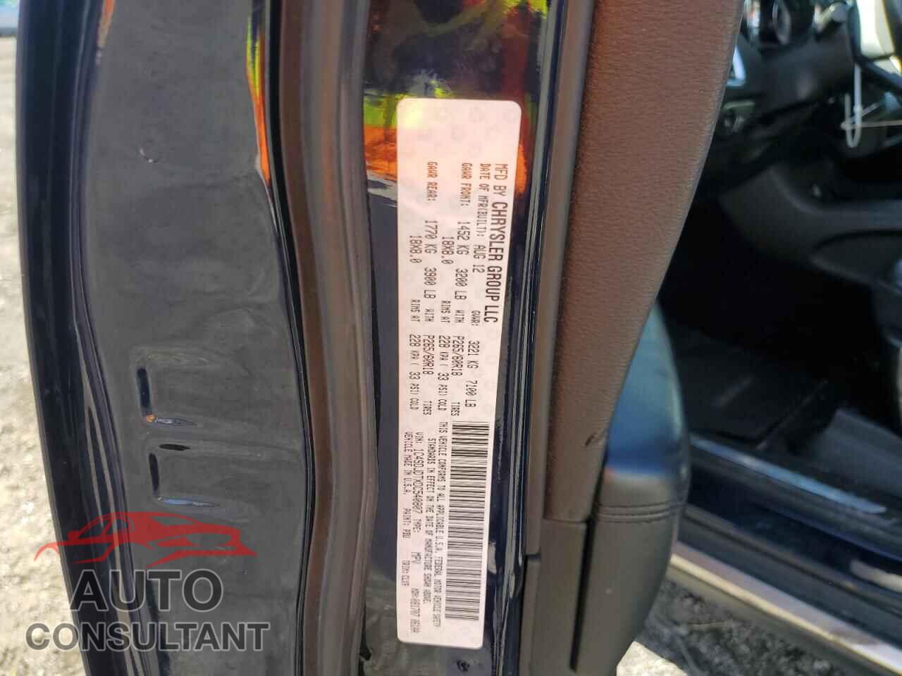 DODGE DURANGO 2013 - 1C4SDJDTXDC540807