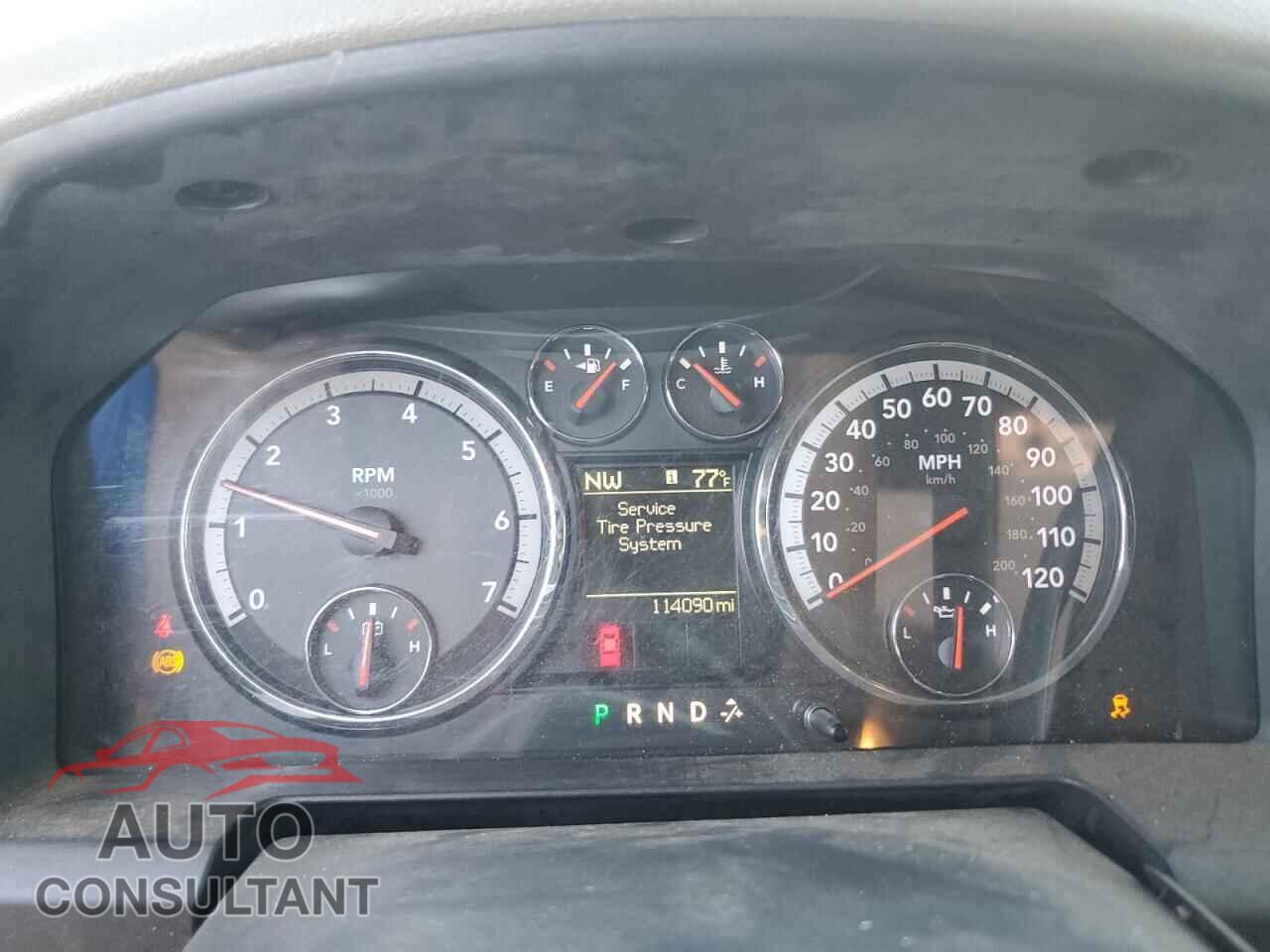 DODGE RAM 1500 2012 - 1C6RD6GP2CS100800