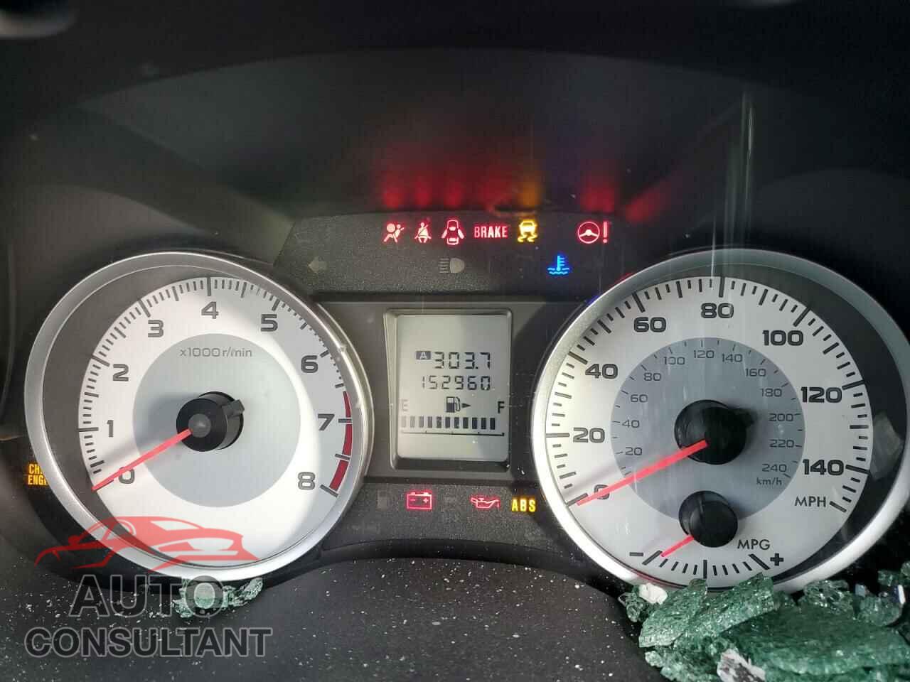 SUBARU IMPREZA 2012 - JF1GPAC64CH210631