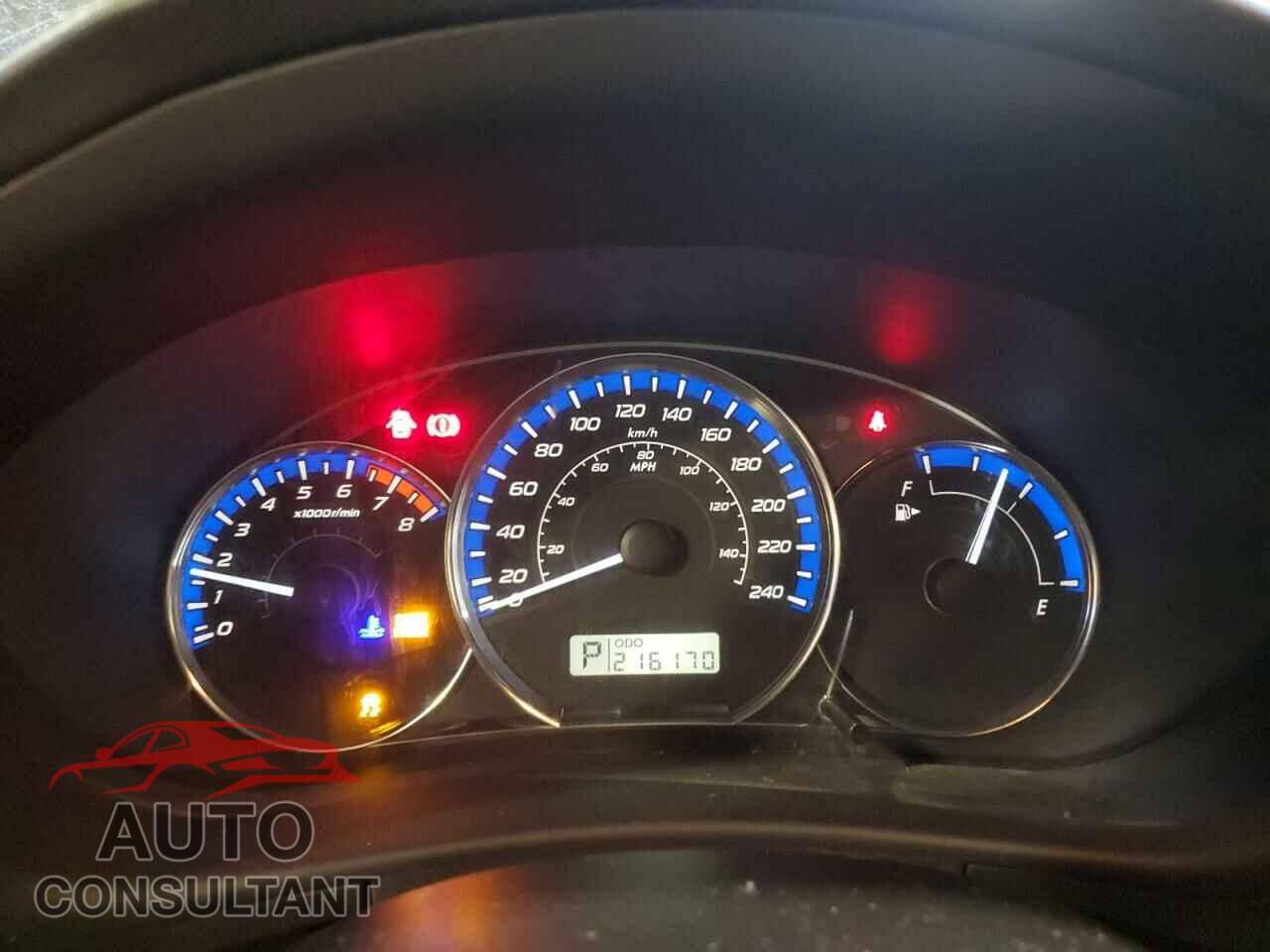 SUBARU FORESTER 2011 - JF2SHCBC2BH767591