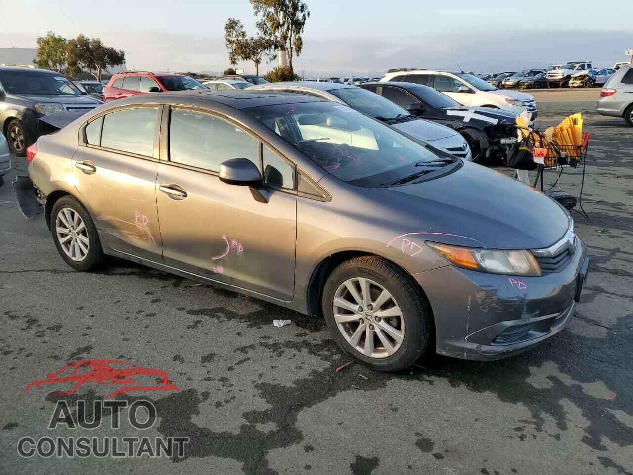HONDA CIVIC 2012 - 19XFB2F93CE304974