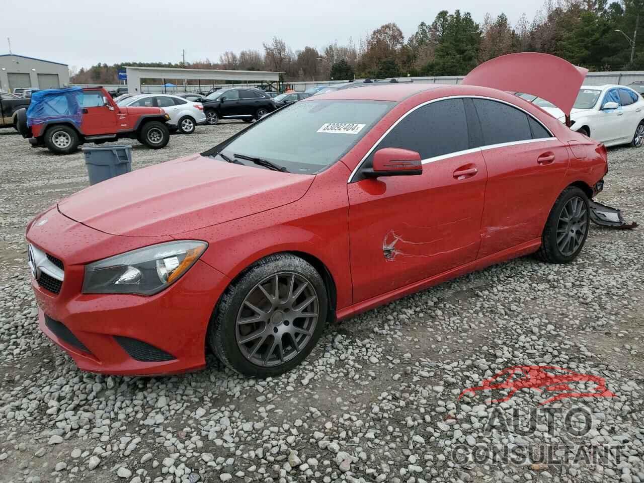 MERCEDES-BENZ CLA-CLASS 2014 - WDDSJ4EB9EN124842
