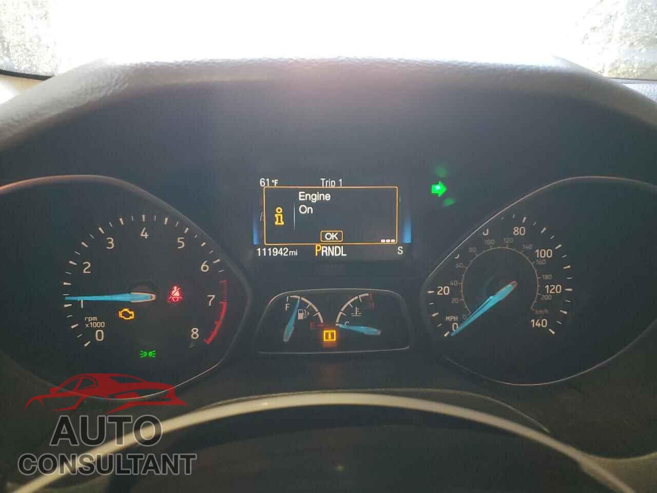 FORD FOCUS 2017 - 1FADP3F26HL247627